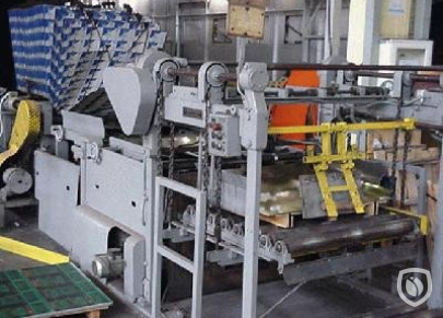 Crabtree 4036 tandem printing line with Welman-Chal oven