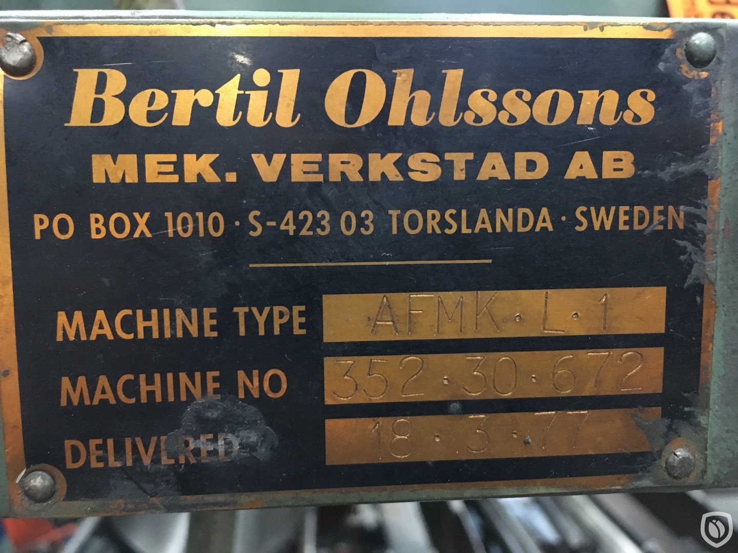 Bertil Ohlsson AFMK-L 1