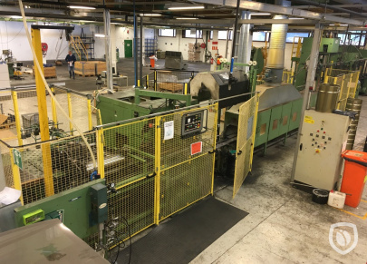 Drum making manufacturing line for 34 up to 68 Liter drums