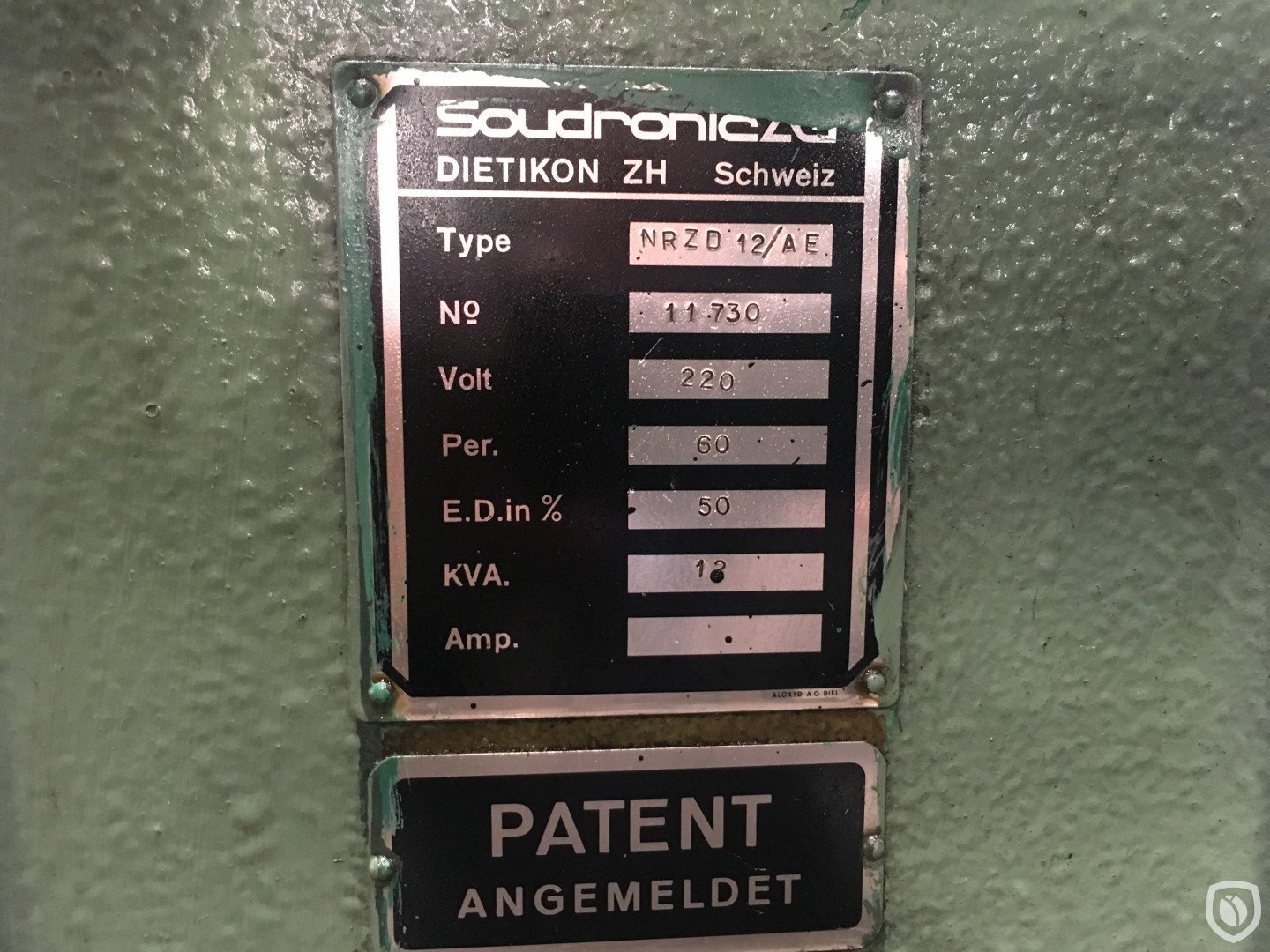 Soudronic NRZd 12/AE