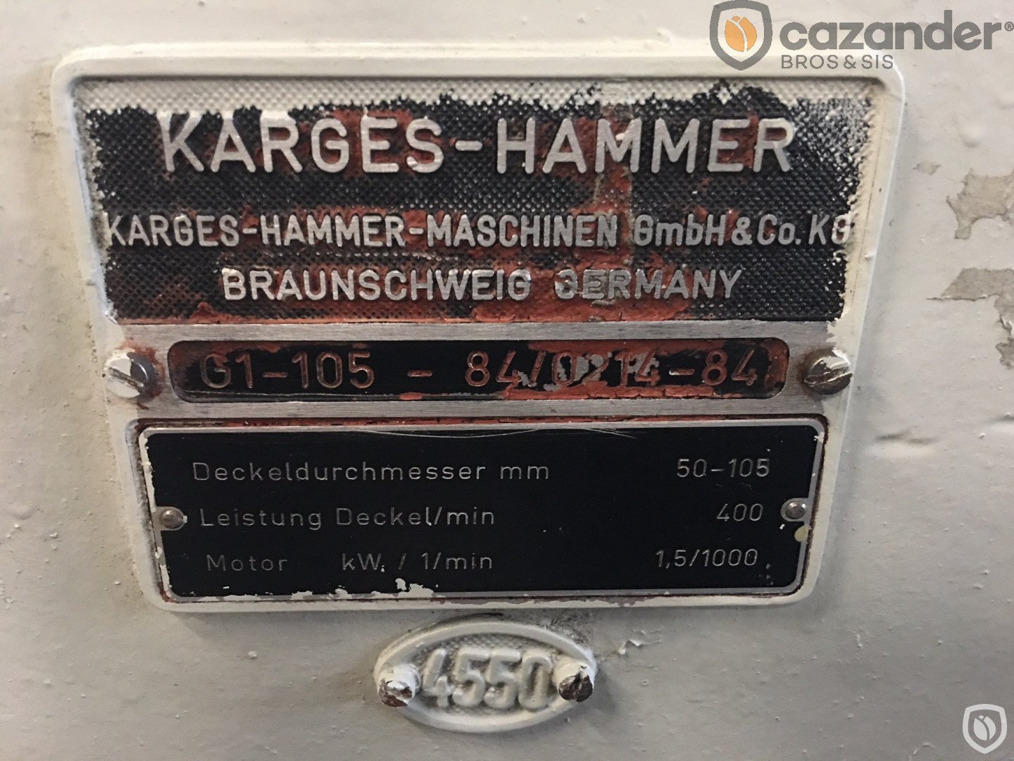 Karges Hammer G1-105
