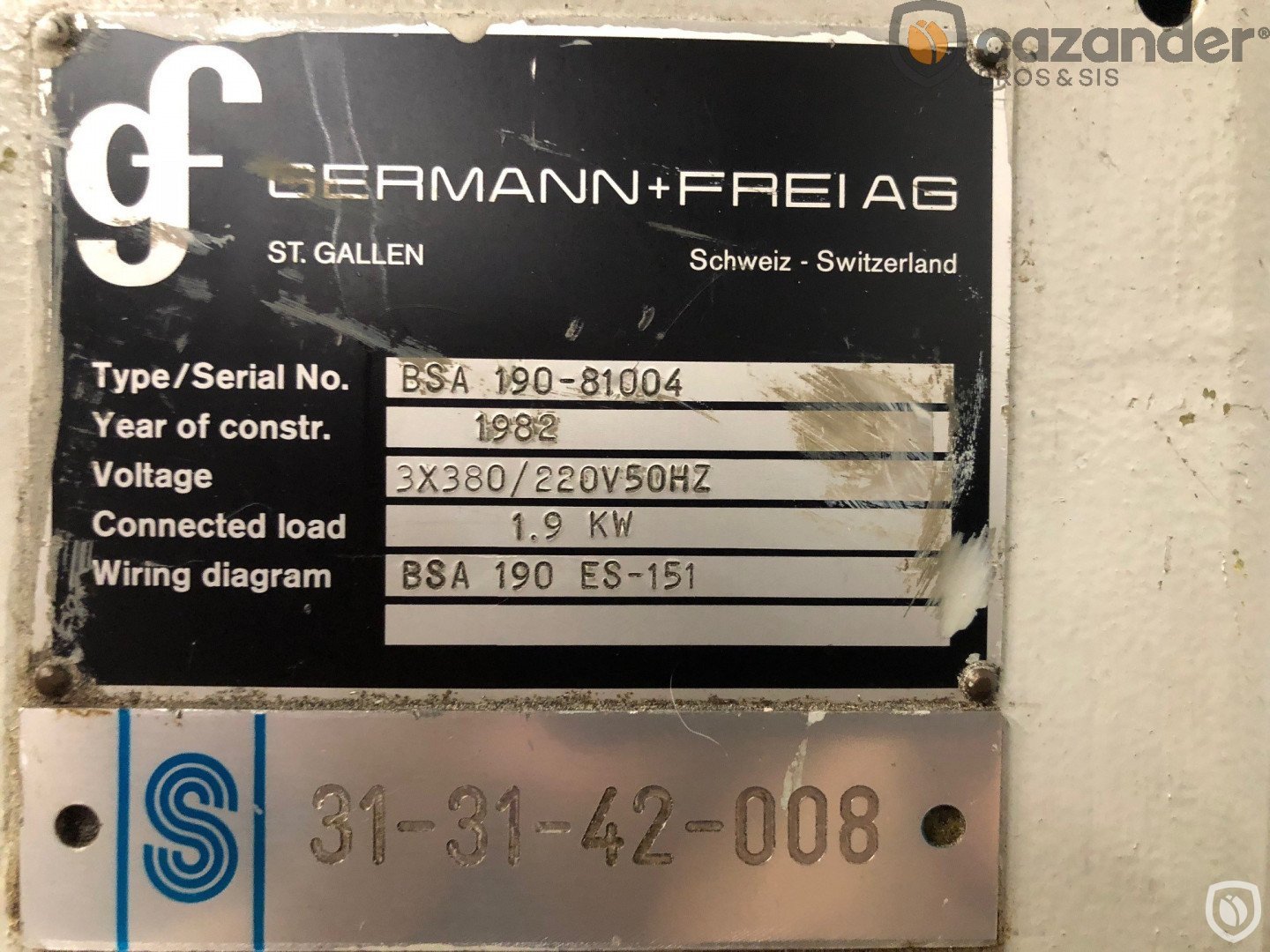 Germann & Frei BSA 190