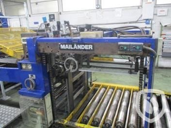 Mailander 121 monocolour printing / coating line with 30 meter LTG tunnel-oven