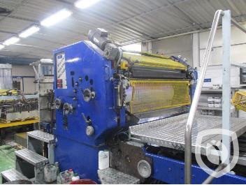 Mailander 121 monocolour printing / coating line with 30 meter LTG tunnel-oven