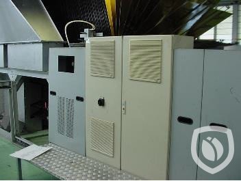 Mailander 121 monocolour printing / coating line with 30 meter LTG tunnel-oven