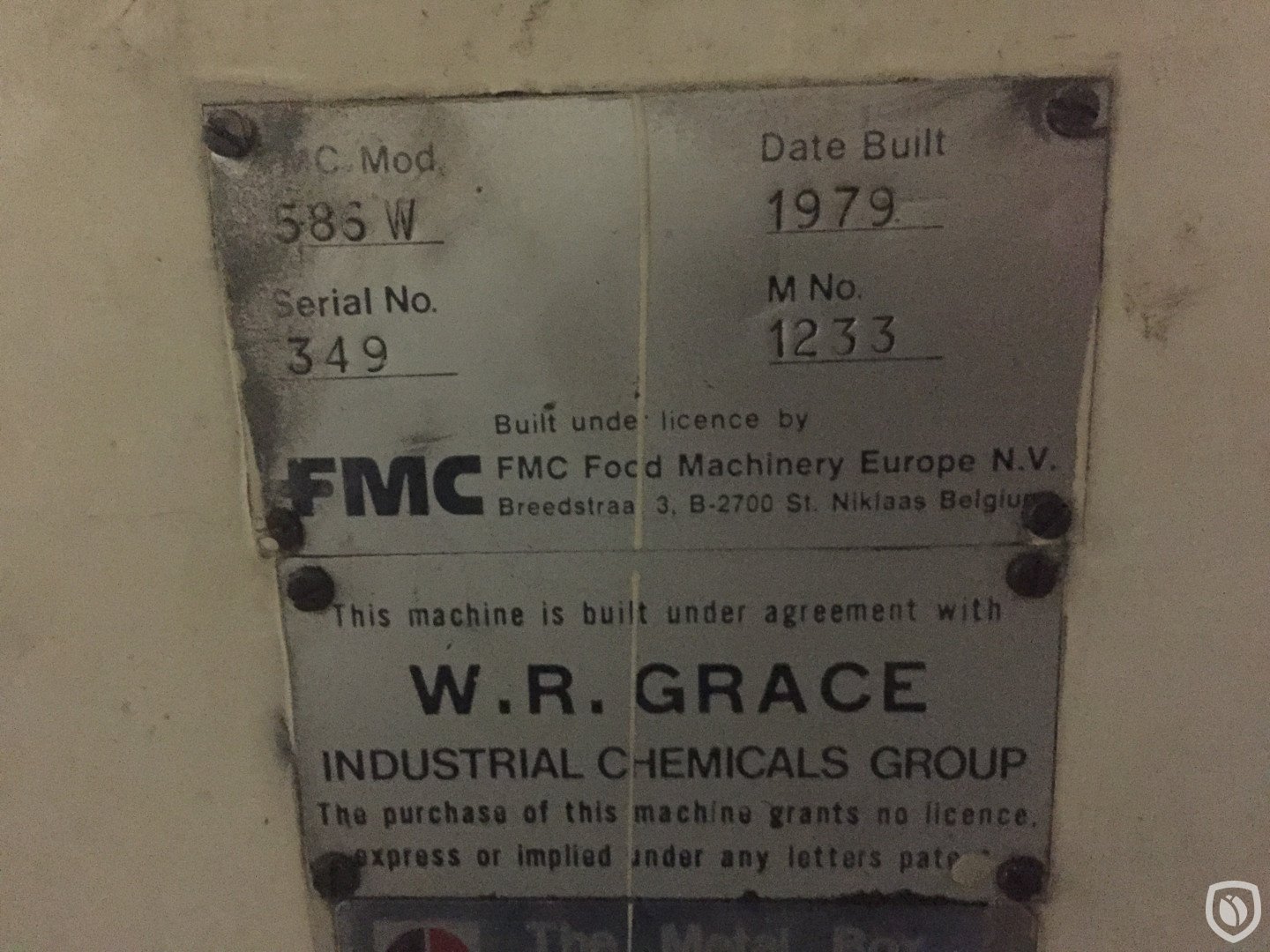FMC GRACE 586 W