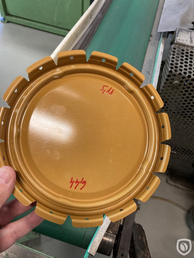 LUG LID diameter 175 mm production line