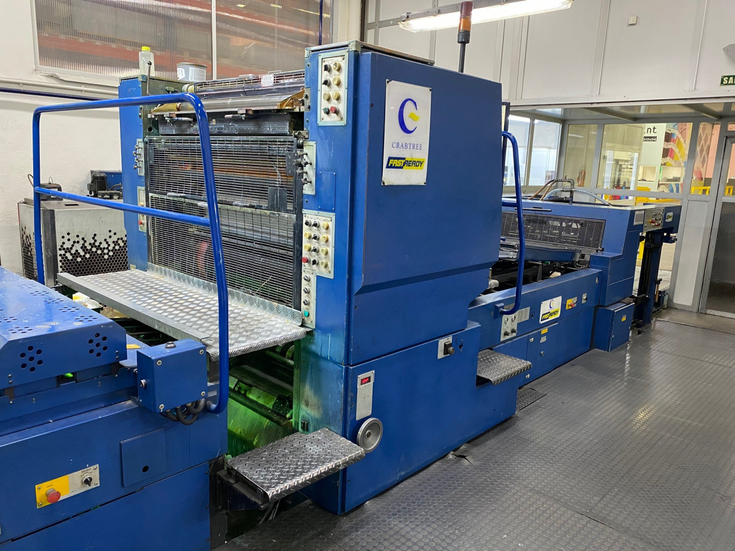 Crabtree FASTREADY 4colour UV printing line Cazander