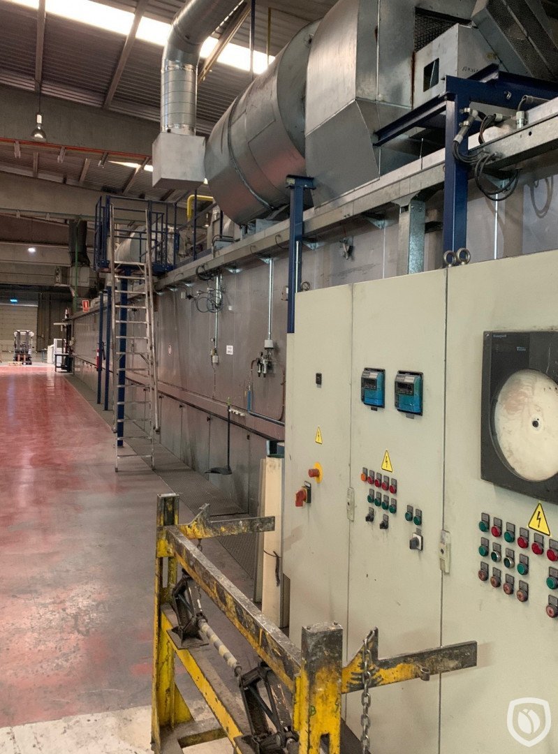 Mailander 122A tandem printing line with in-line coating and LTG tunnel-oven