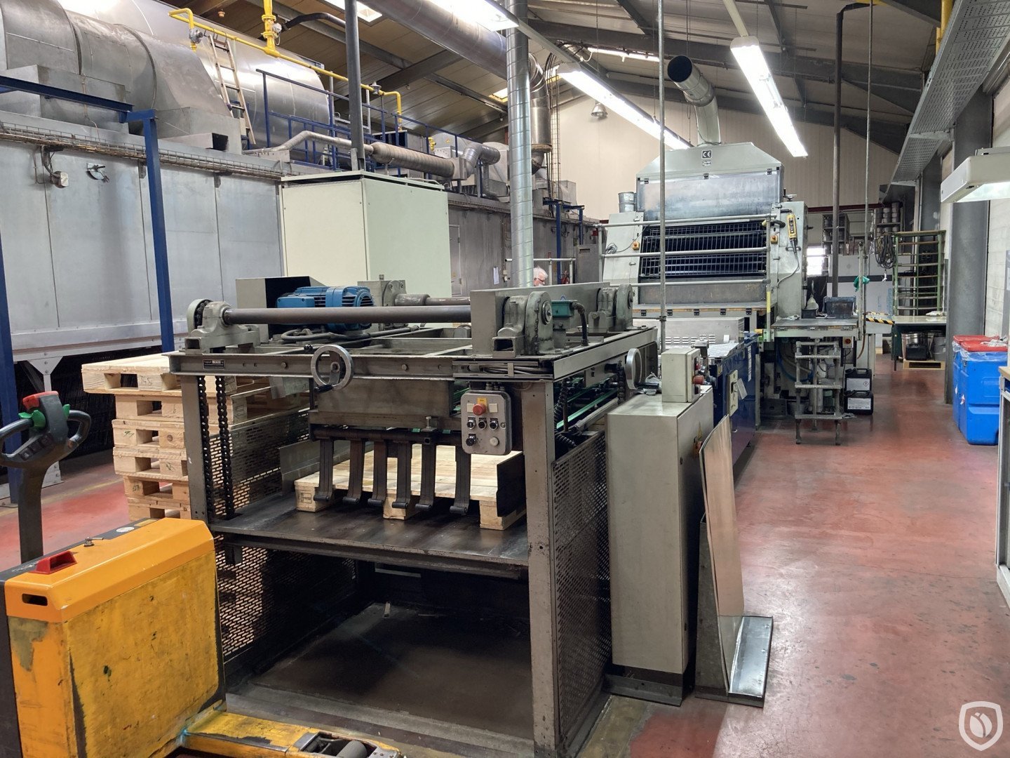 Mailander 169 1-colour UV printing line