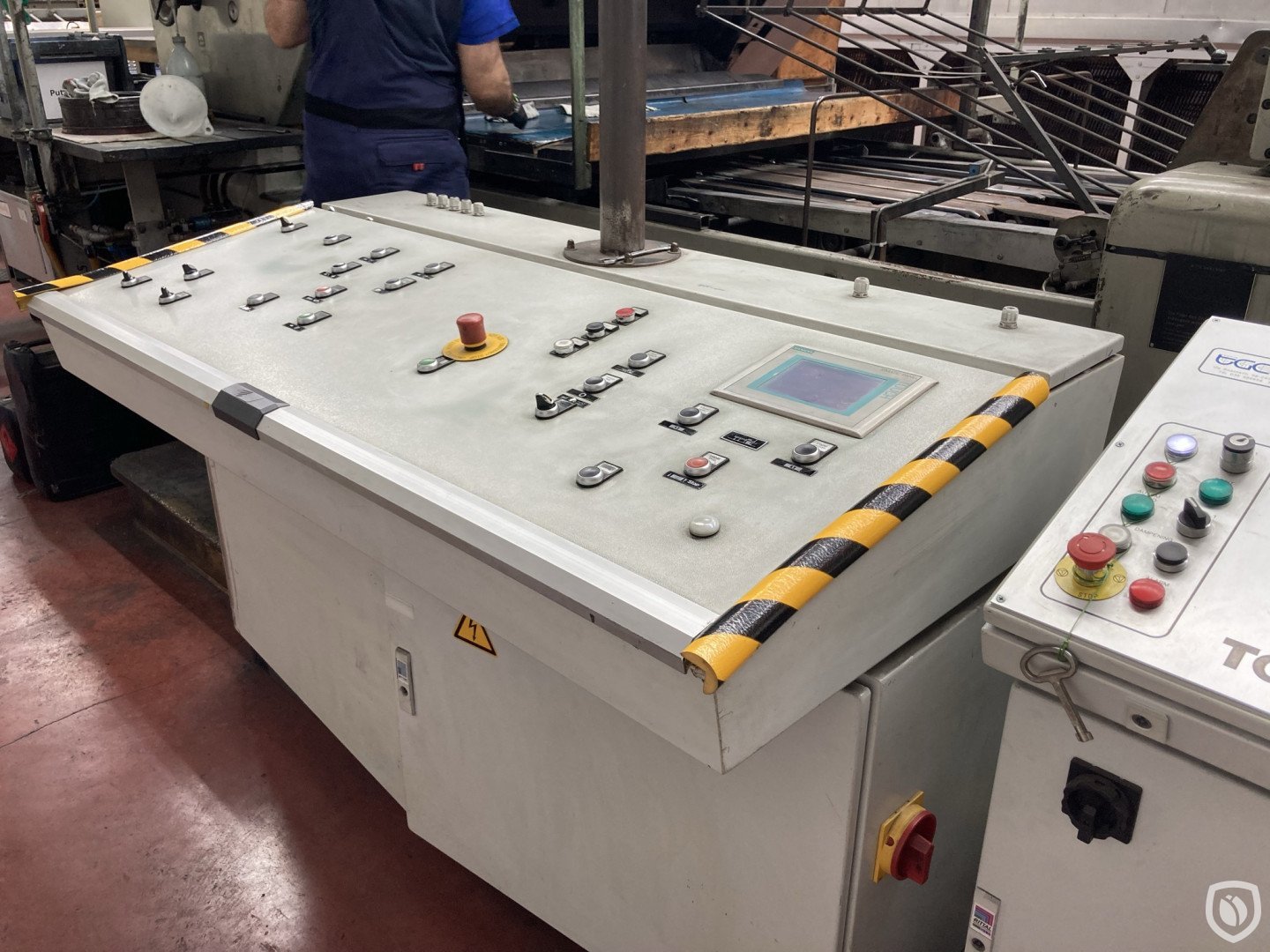 Mailander 169 1-colour UV printing line