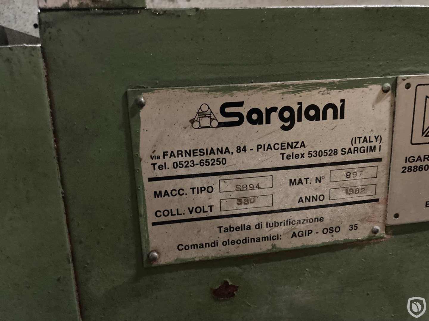 Sargiani S 894
