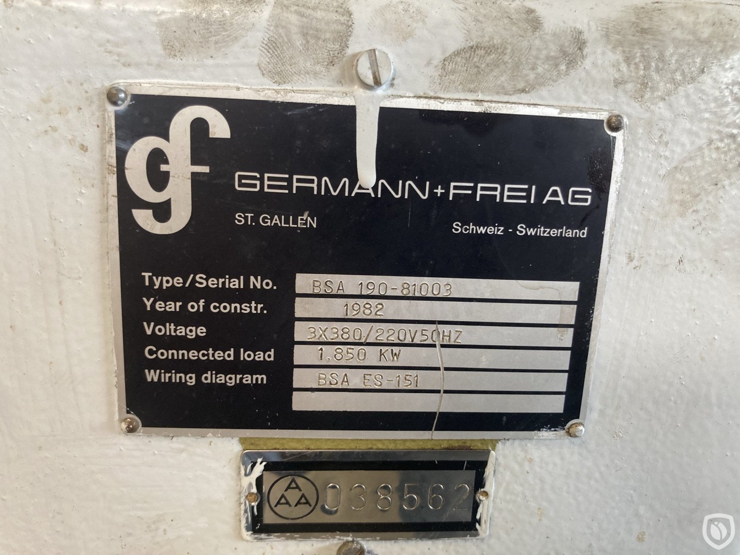 Germann & Frei BSA 190