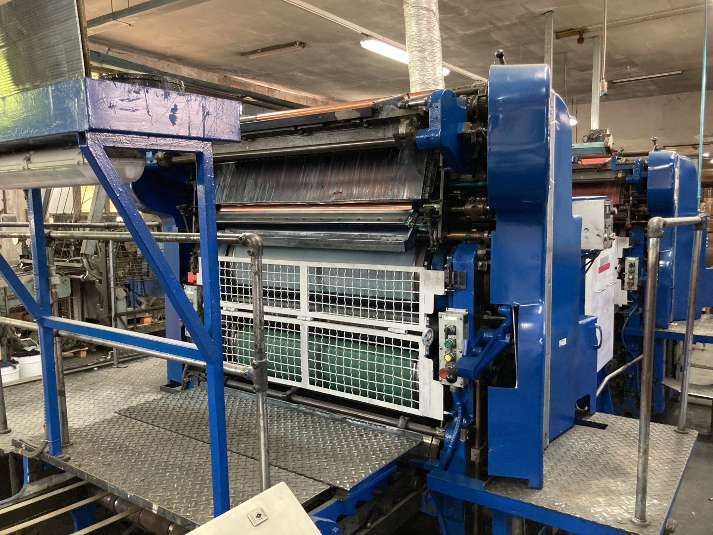 Crabtree Marquess 4036 tandem UV printing line