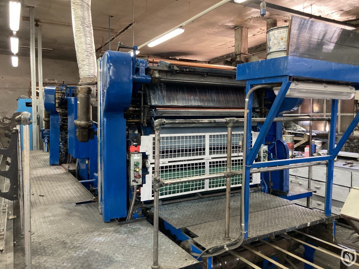 Crabtree Marquess 4036 tandem UV printing line