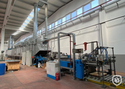 Mailander 460 coating line with LTG tunnel-oven