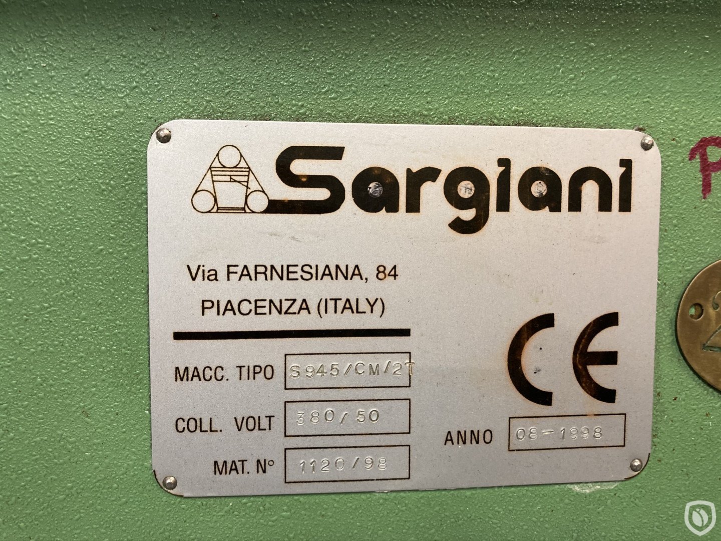 Sargiani S 945/CM/2