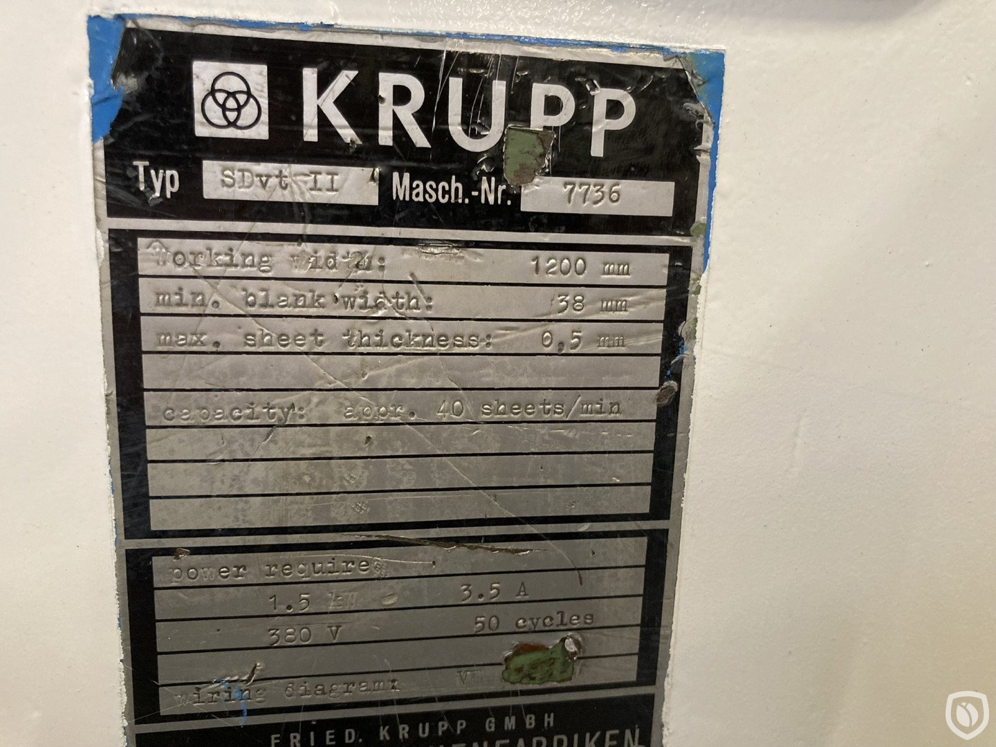 Krupp SDvt II