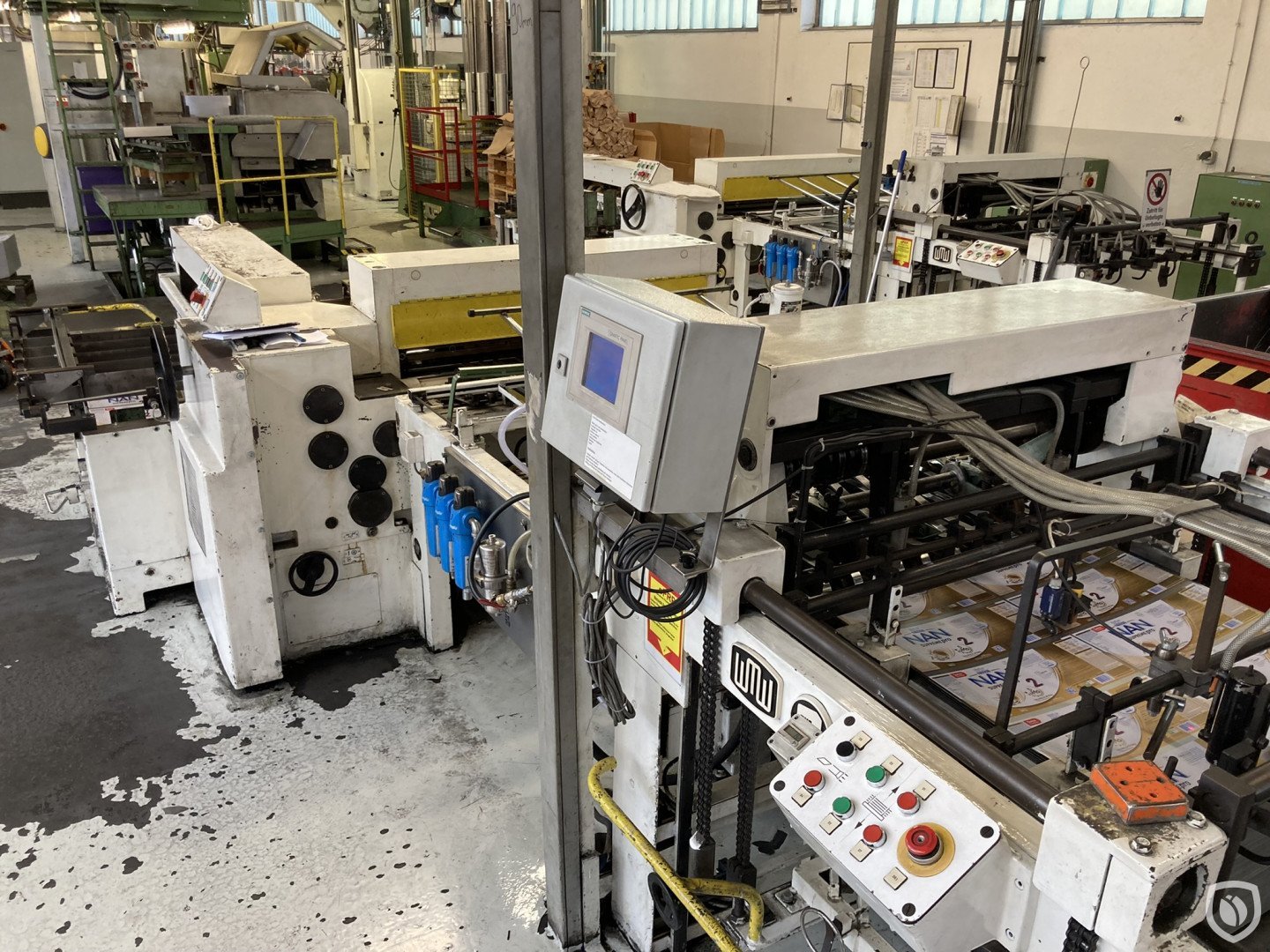 Soudronic SBW milk can production line