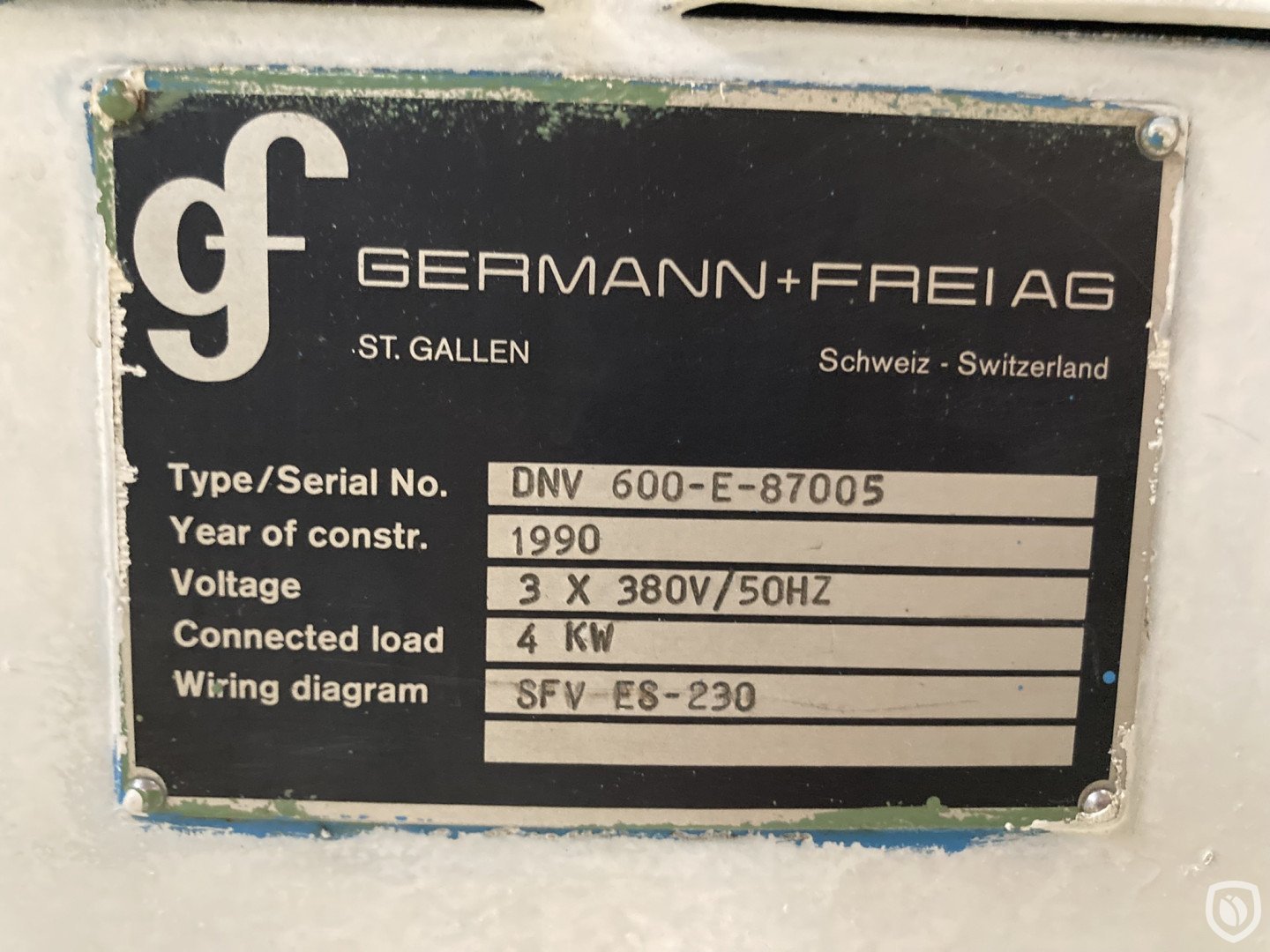 Germann & Frei DNV 600
