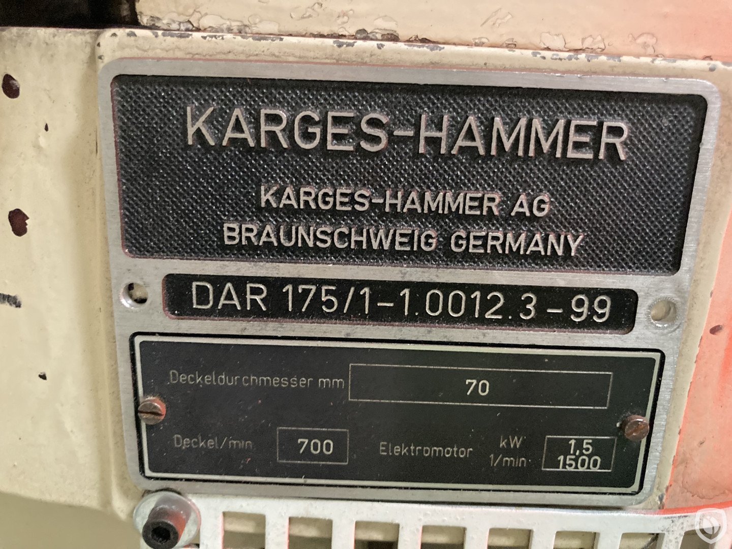 Karges Hammer DAR 175/1