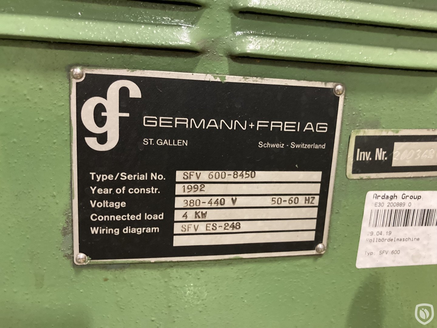 Germann & Frei SFV 600