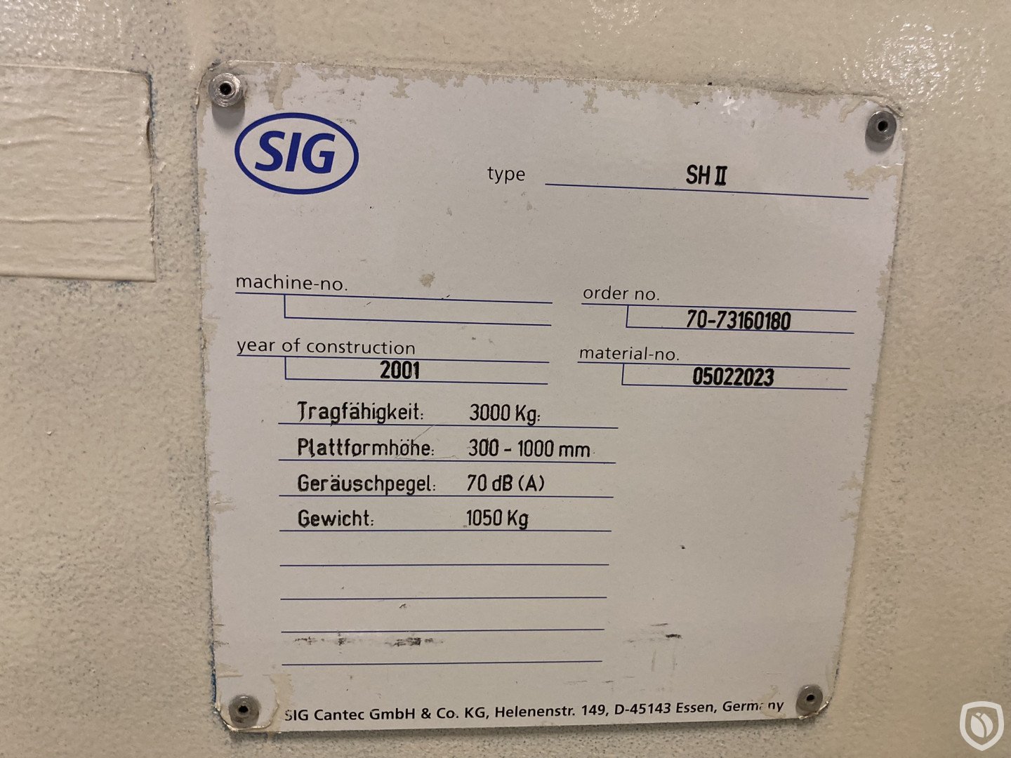 SIG SP / SH II