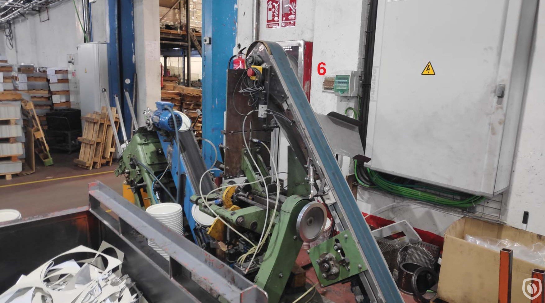 Lid diameter Ø 180 mm production line