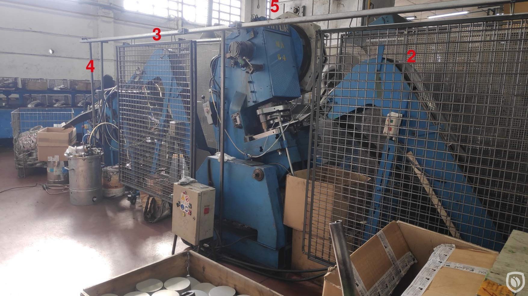 Ring diameter Ø 180 mm production line