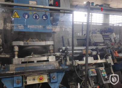 Lid diameter Ø 292 mm production line