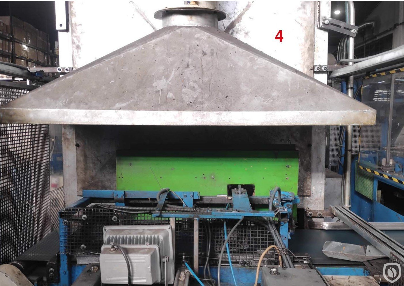 Lid diameter Ø 292 mm production line