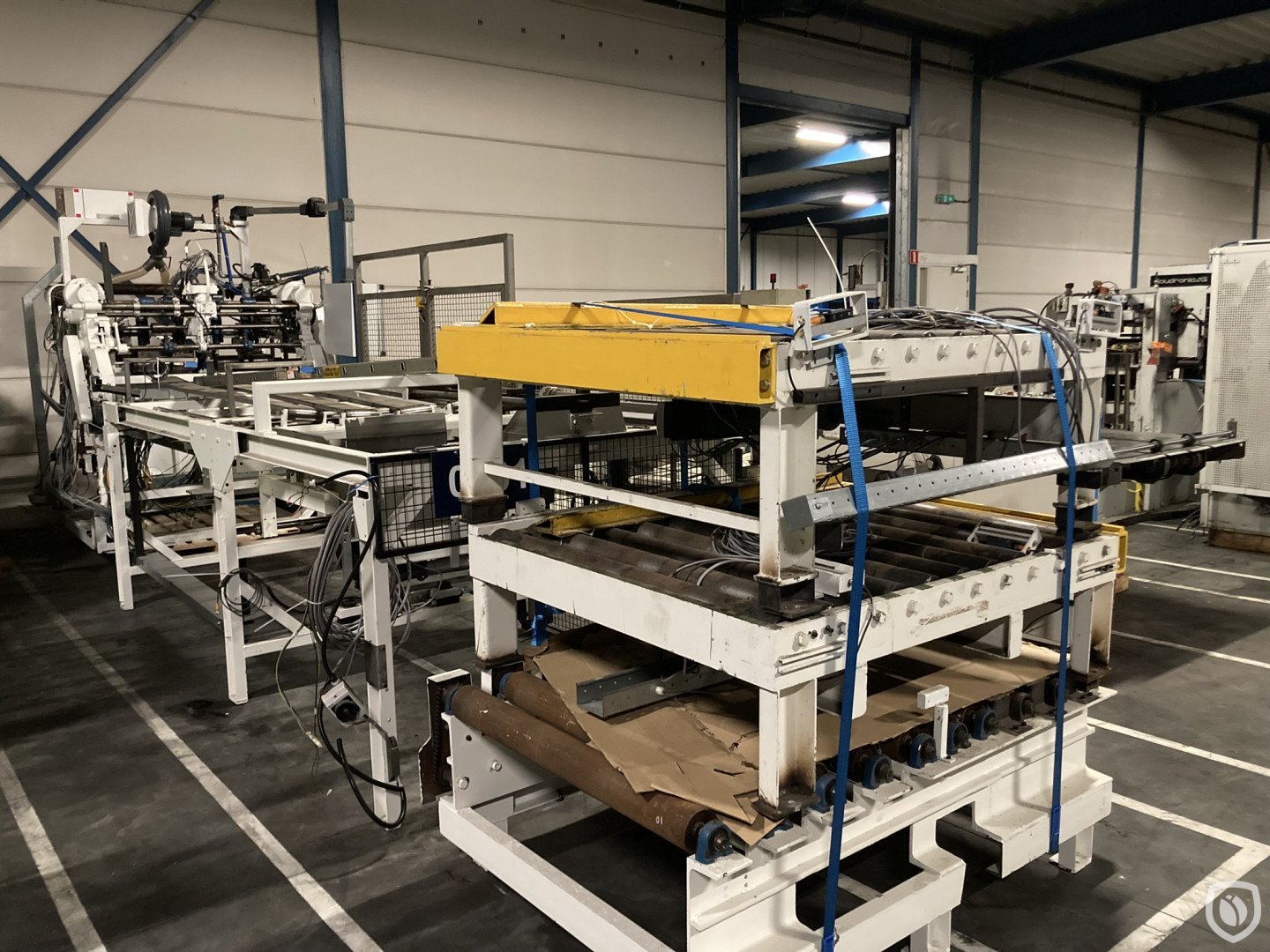 Crabtree sheet sorting and counting line