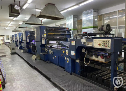 Crabtree FASTREADY MARK 2 printing presses (5-color)