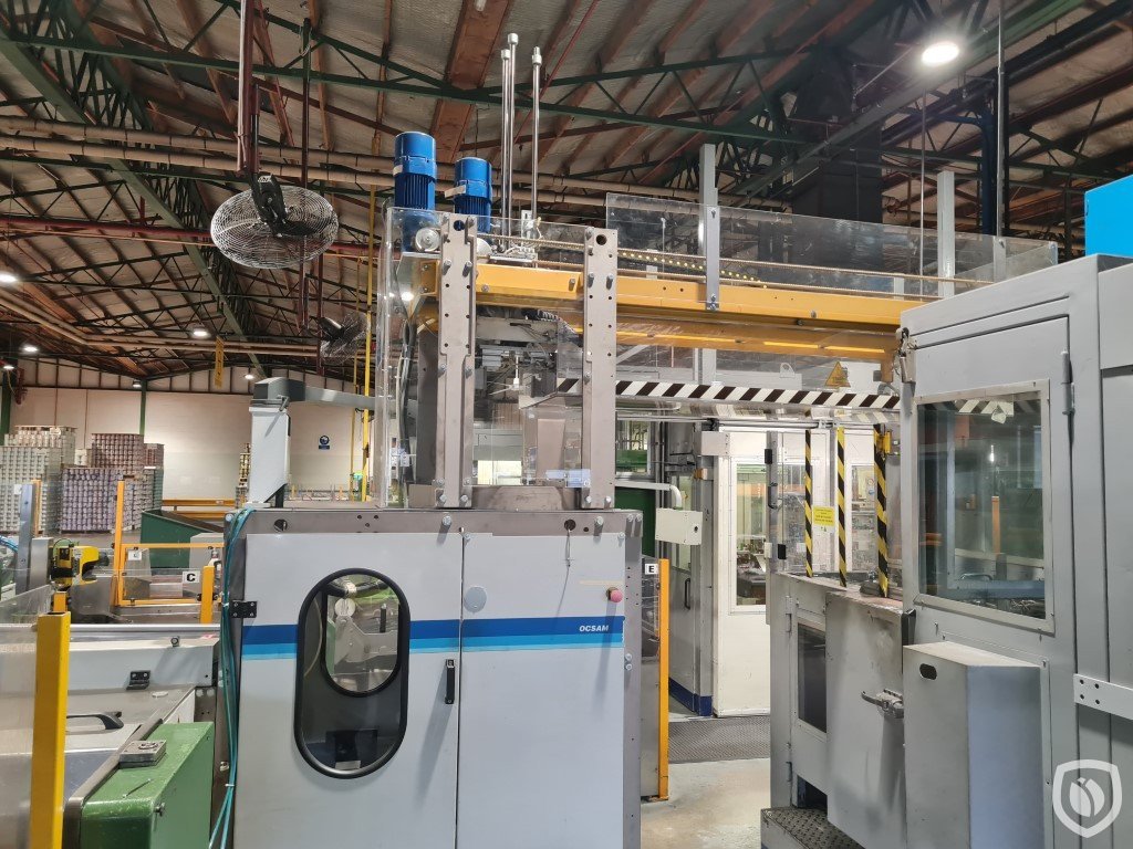Milk powder tin production line Ø 153