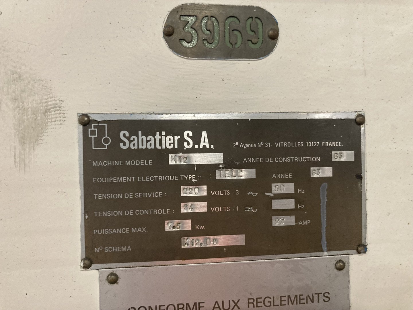Sabatier K12