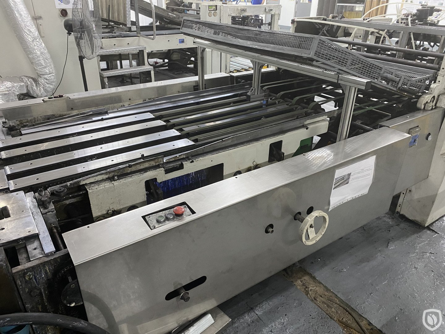 LTG coating line with 36 meter tunnel-oven and KBA ECO-TNV incinerator