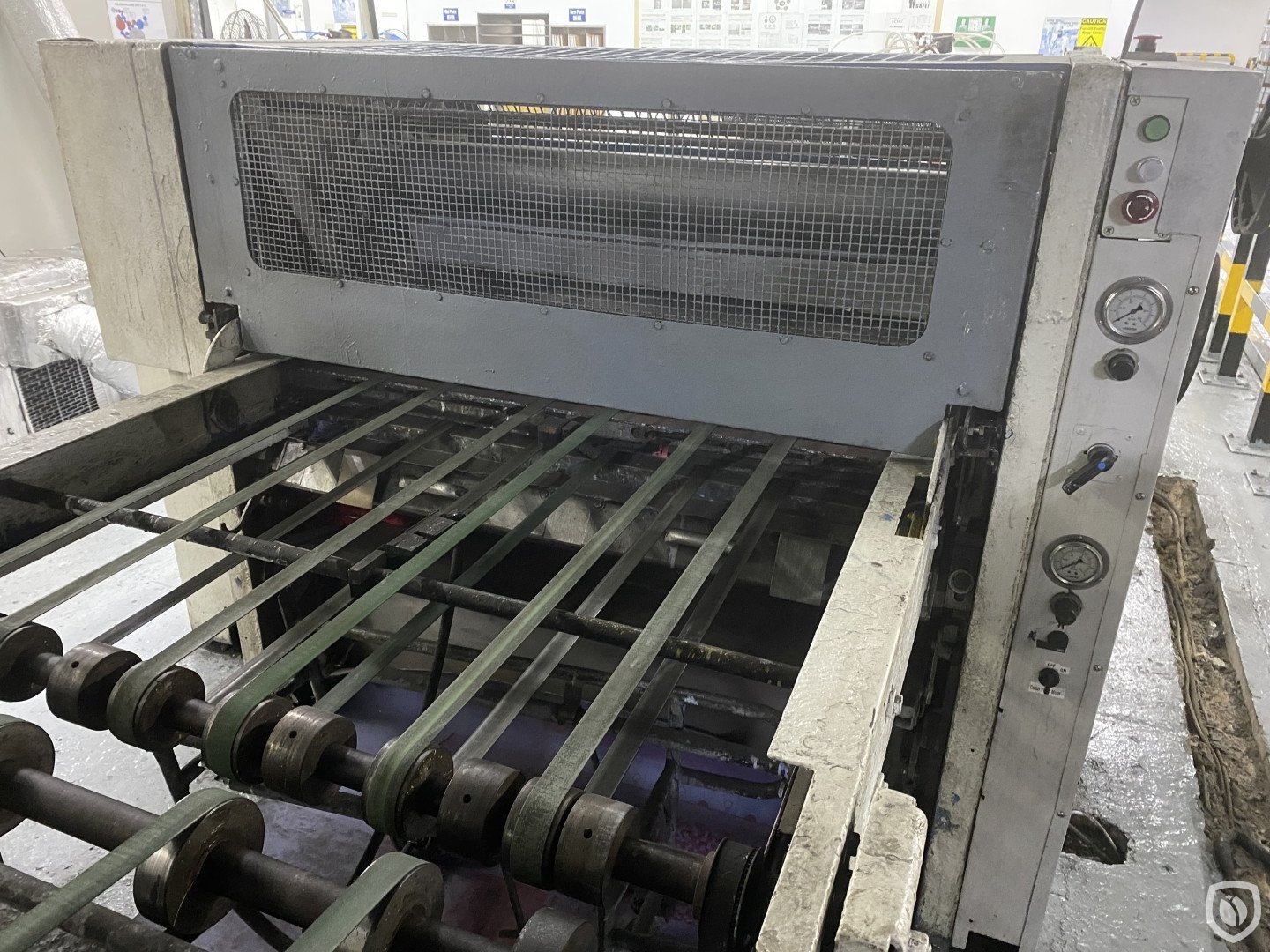 LTG coating line with 36 meter tunnel-oven and KBA ECO-TNV incinerator