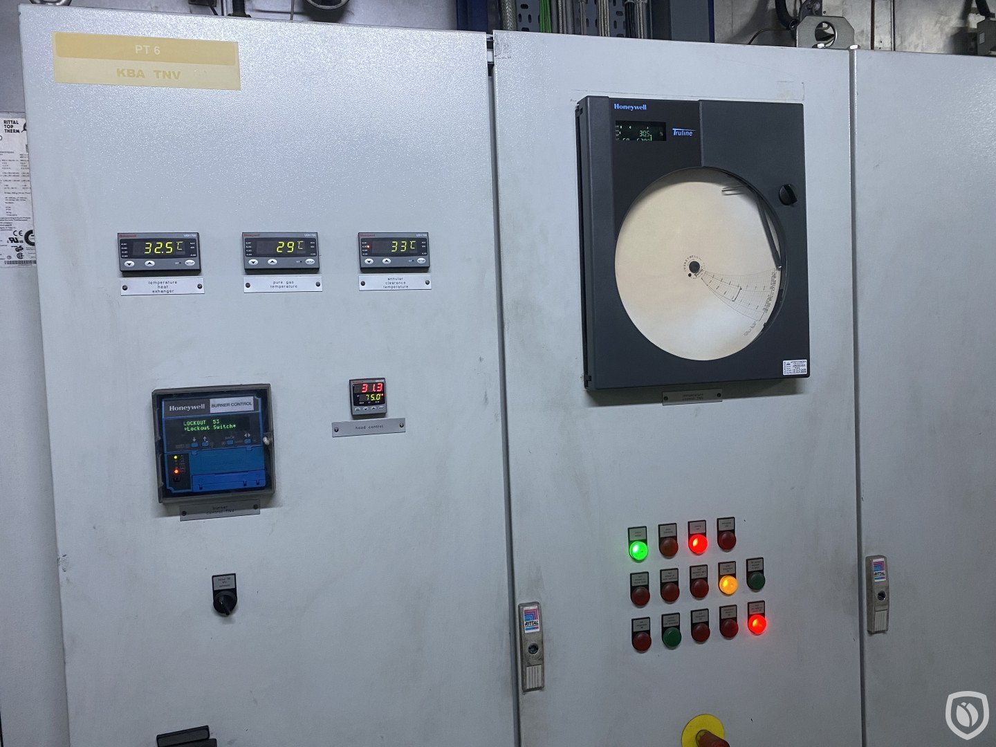 LTG coating line with 36 meter tunnel-oven and KBA ECO-TNV incinerator