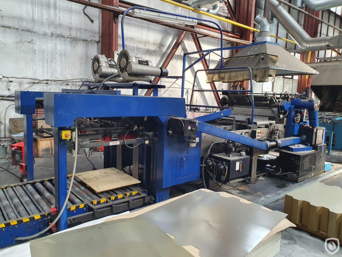 Crabtree coating line with Dingma tunnel-oven of 30 meter