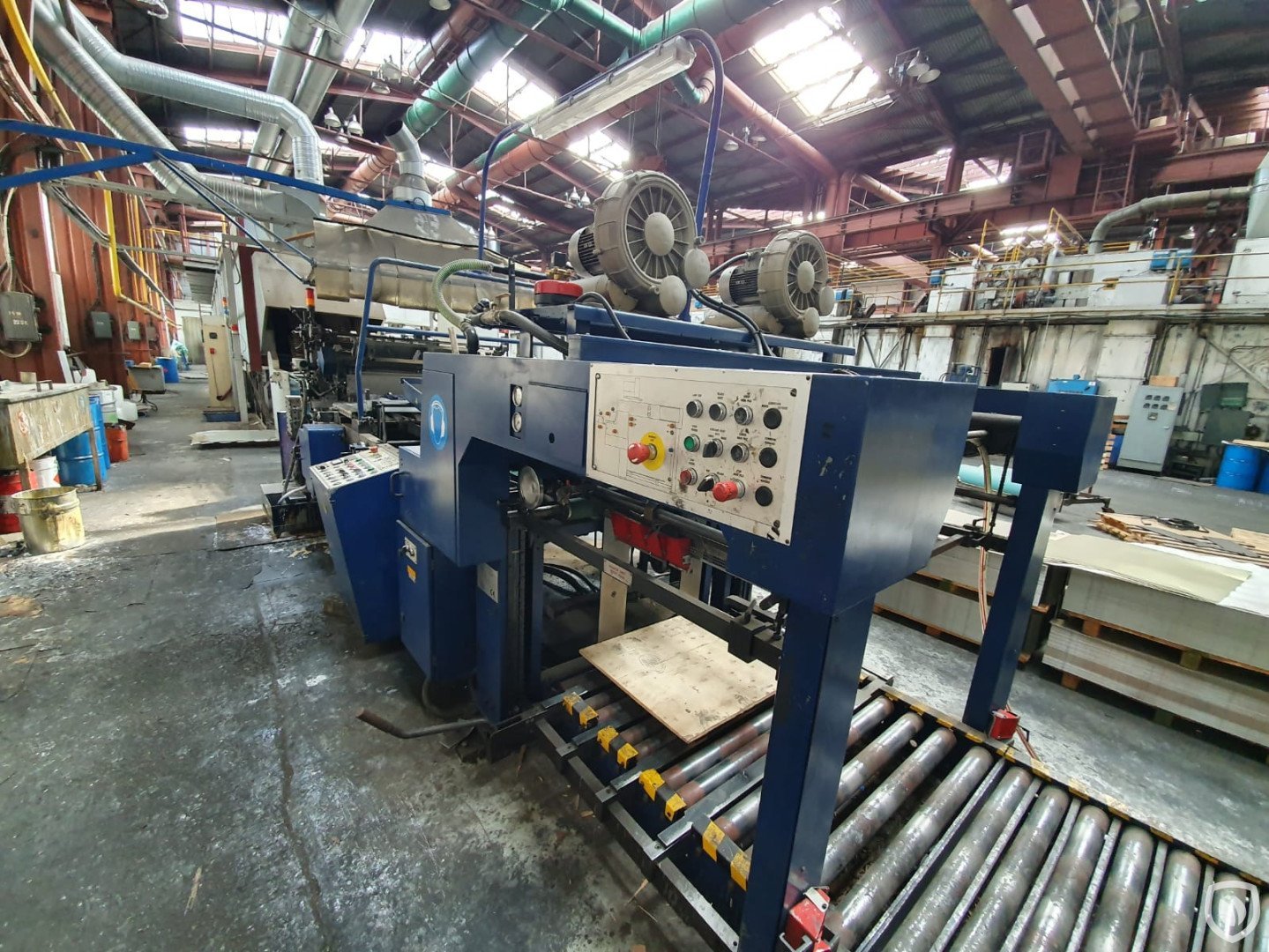 Crabtree coating line with Dingma tunnel-oven of 30 meter