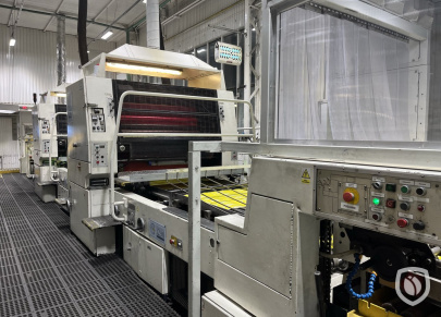 Crabtree 1290 tandem UV printing line