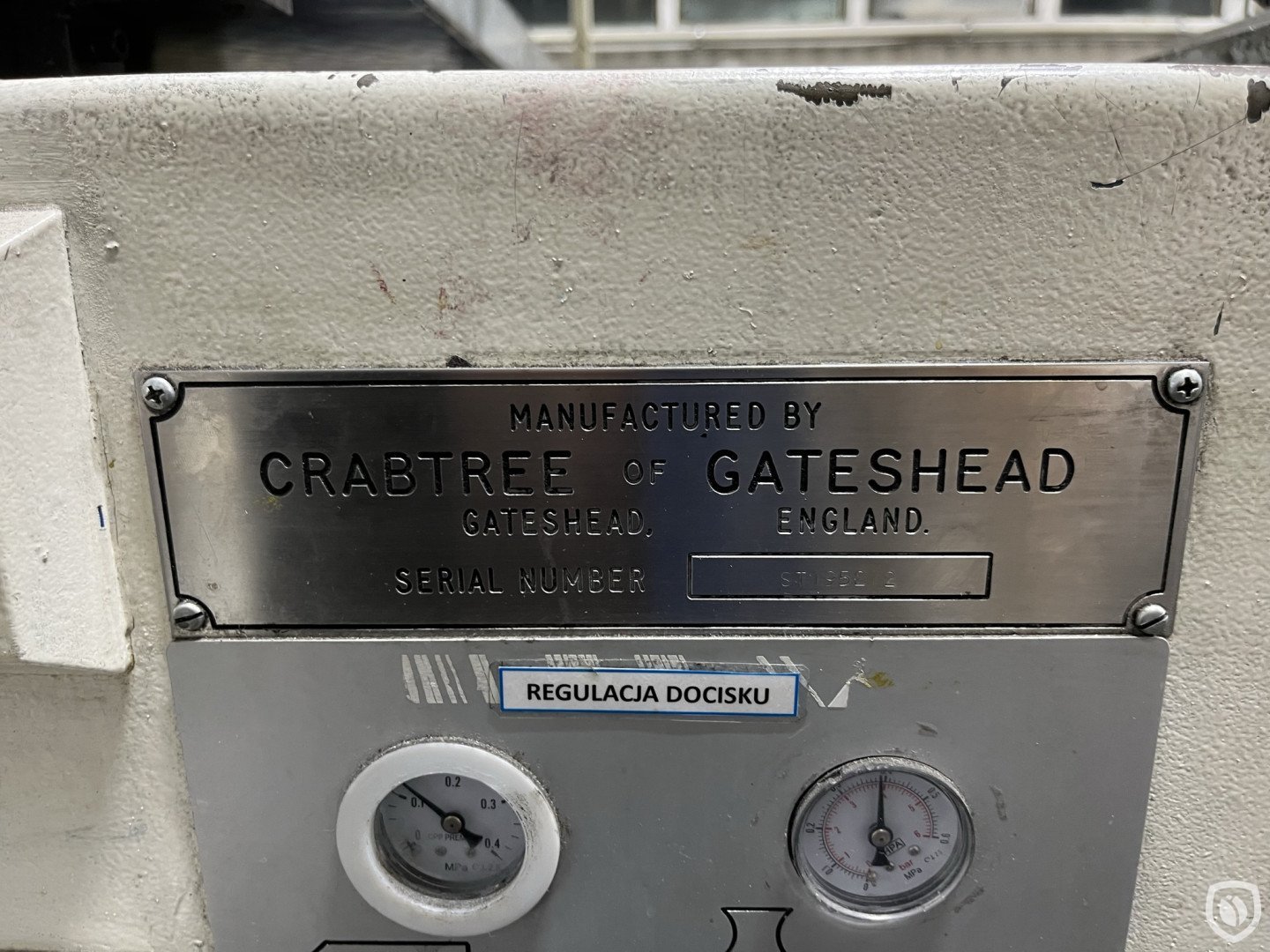 Crabtree 1290 tandem UV printing line