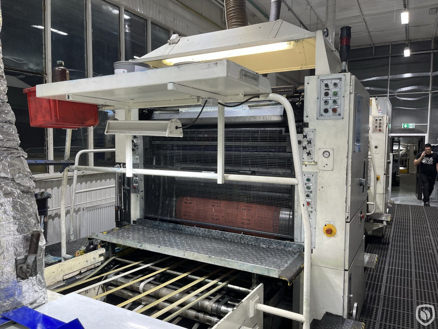 Crabtree 1290 tandem UV printing line