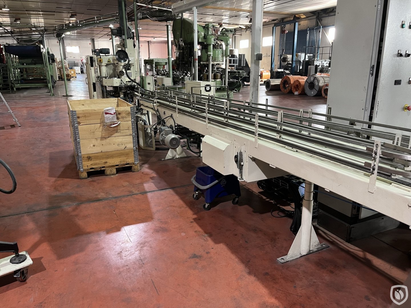 Food can manufacturing line Ø 153 mm