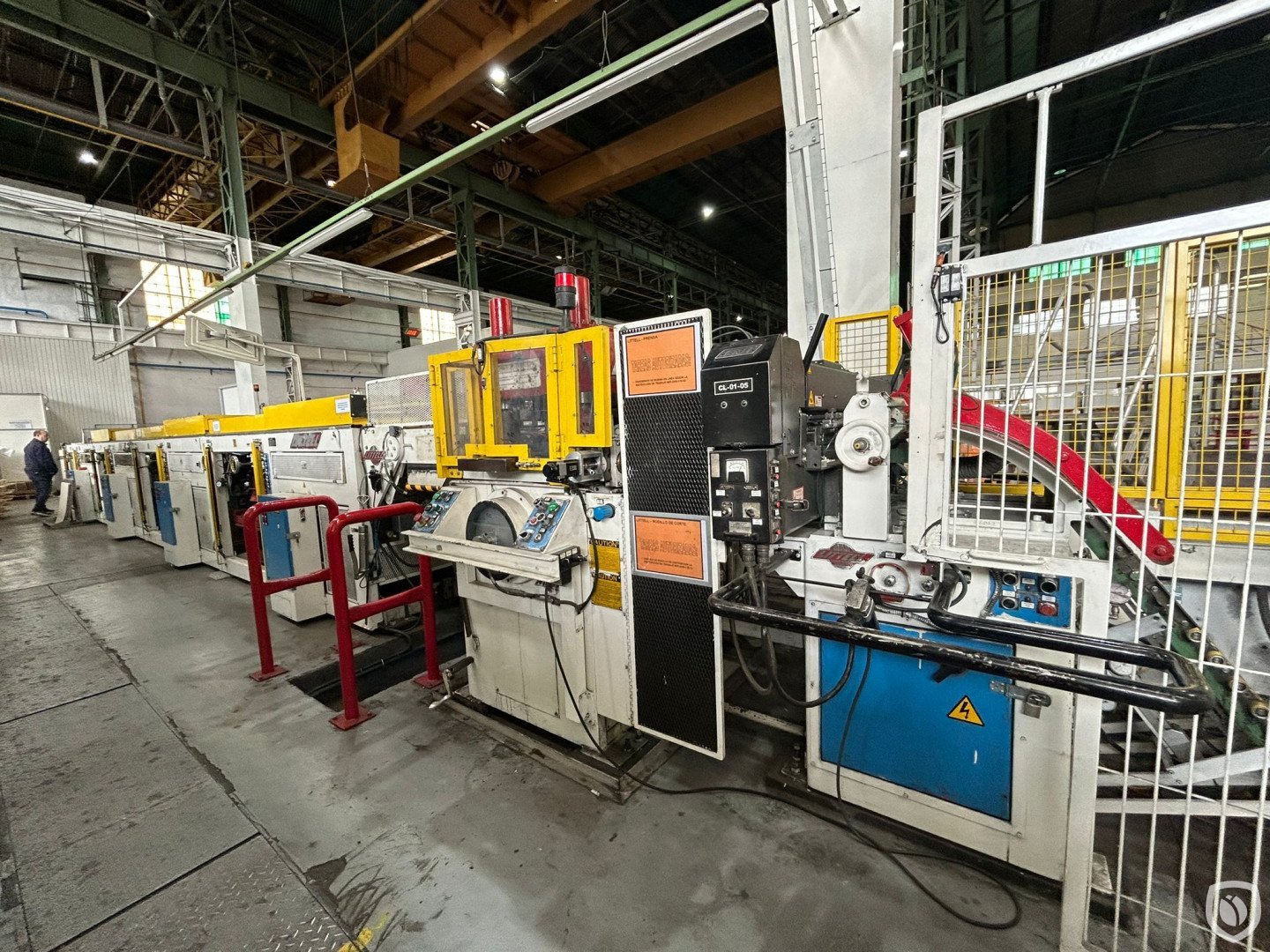 Littell LM-1 cut-to-length line