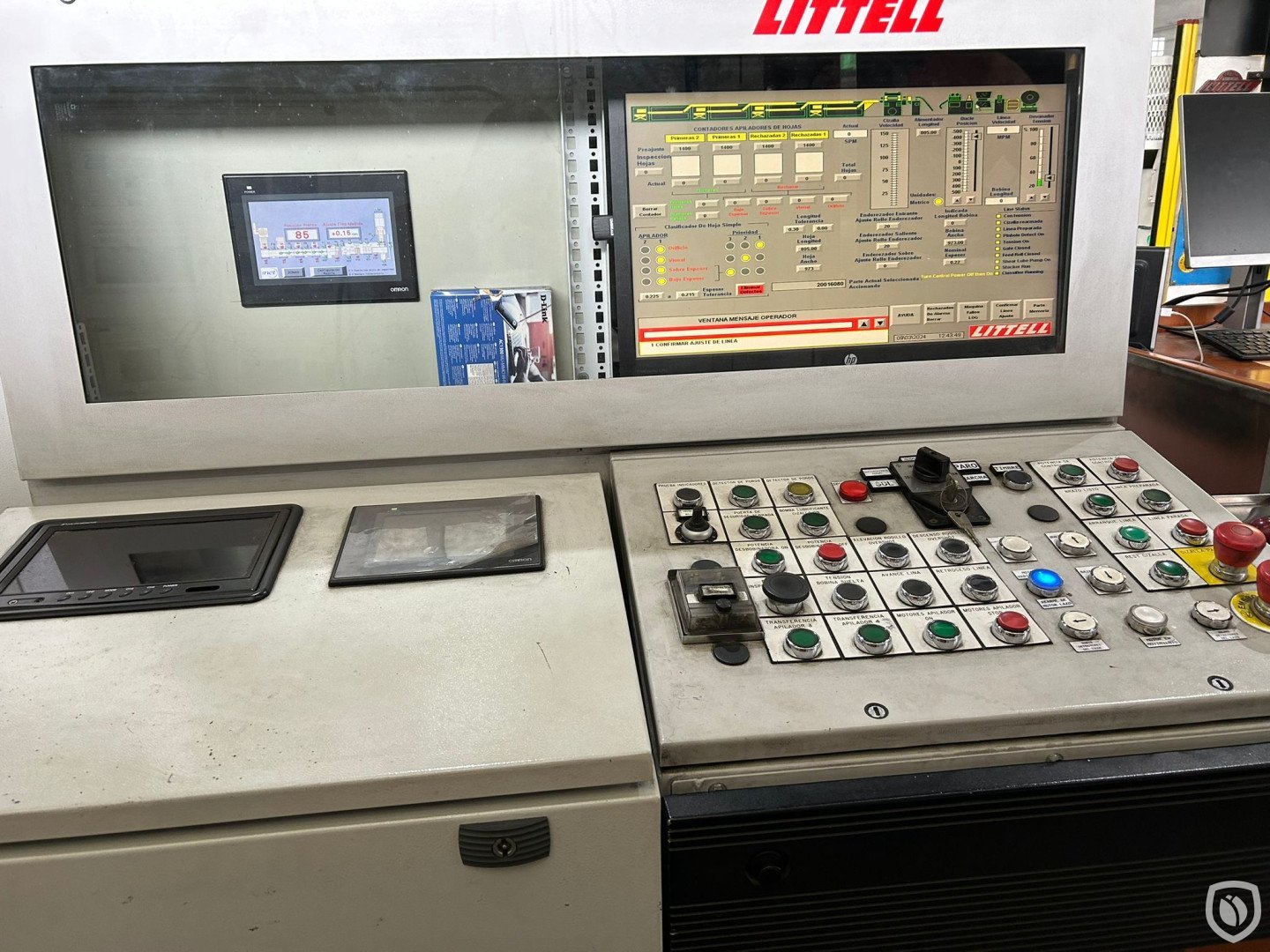 Littell LM-1 cut-to-length line