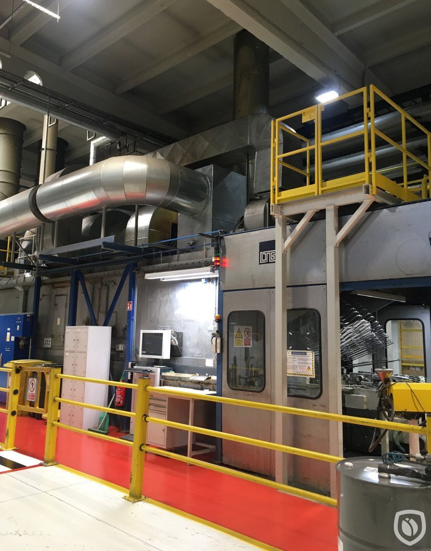LTG-Mailander double coating line with ECO TNV incinerator