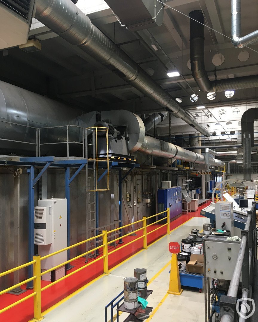 LTG-Mailander double coating line with ECO TNV incinerator