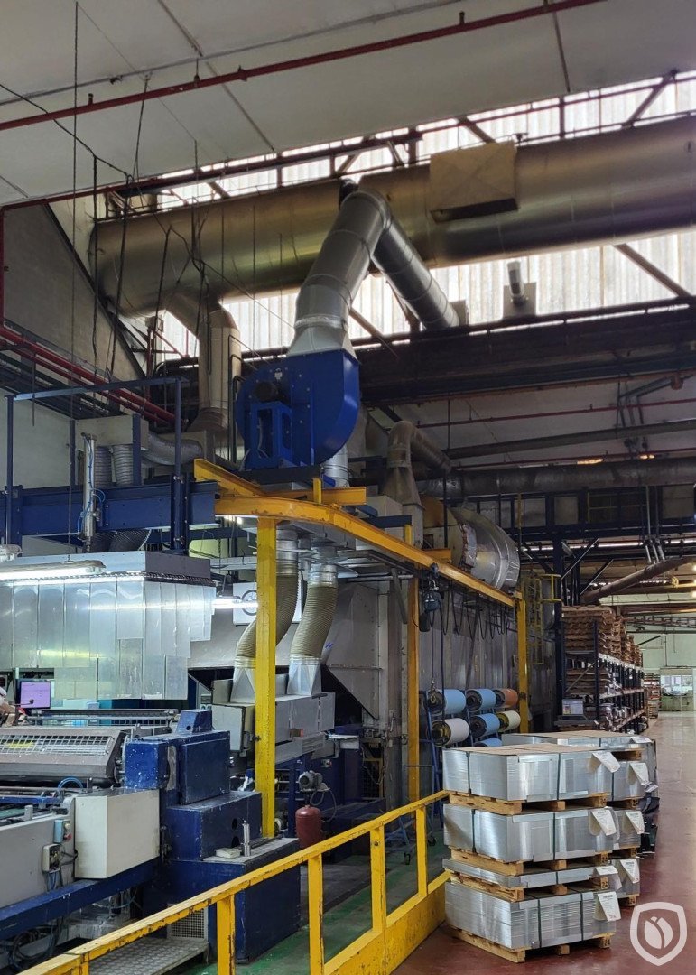 Mailander 460 coating line with LTG tunnel-oven