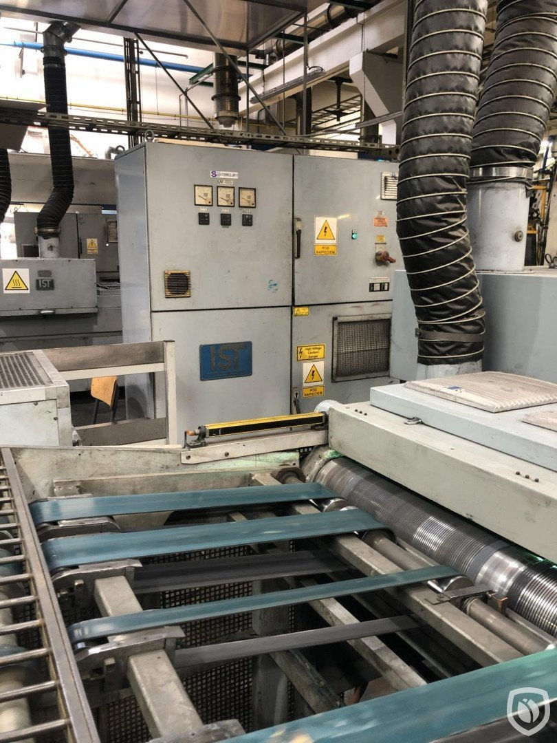 Mailander 121 single colour printing line with UV-oven